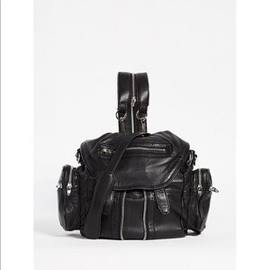 Alexander Wang Marti black backpack nwt